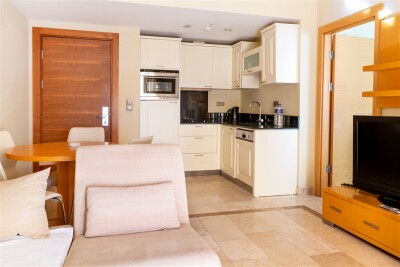 Goldcity'de Rezidans 1+1 - Alanya, Deniz Manzaralı