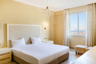 Goldcity'de 2+1 Rezidans, Alanya Kale ve Deniz Manzaralı