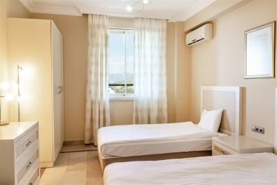 Goldcity'de 2+1 Rezidans, Alanya Kale ve Deniz Manzaralı