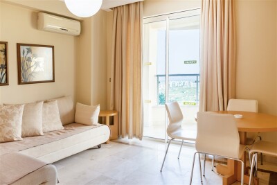 Goldcity'de 2+1 Rezidans, Alanya Kale ve Deniz Manzaralı