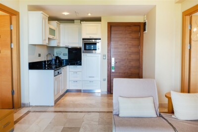 Goldcity'de 2+1 Rezidans, Alanya Kale ve Deniz Manzaralı