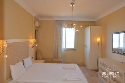 واحد ۳ خوابه با ۲ سرویس بهداشتی، در گلدسیتی با منظره قلعه آلانیا و دریا