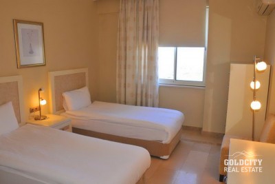 واحد ۳ خوابه با ۲ سرویس بهداشتی، در گلدسیتی با منظره قلعه آلانیا و دریا