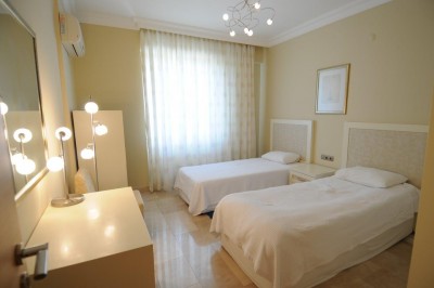 Goldcity Residence 3+1, 2 Bathroom, Alanya Castle, Sea and Taurus Mountains view