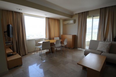 واحد مسکونی ۳ خوابه در گلدسیتی، ۲ سرویس بهداشتی، منظره قلعه آلانیا، دریا و کوه‌های توروس