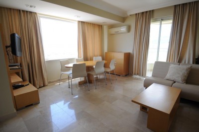 واحد مسکونی ۳ خوابه در گلدسیتی، ۲ سرویس بهداشتی، منظره قلعه آلانیا، دریا و کوه‌های توروس