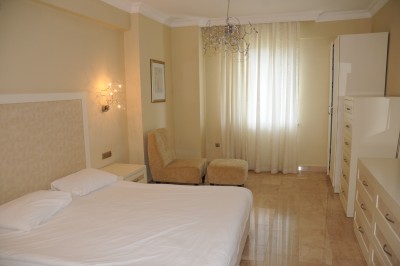 واحد مسکونی ۳ خوابه در گلدسیتی، ۲ سرویس بهداشتی، منظره قلعه آلانیا، دریا و کوه‌های توروس