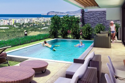 Infinity Villa 3+1, 2 banyolu, dubleks, 210 m2-1